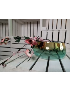 MISA SZKLANA ZŁOCONA ZIELONA 2