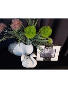 WAZON   CERAMICZNY    BIAŁO...