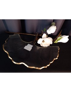 TALERZ PATERA SZKLANA LIŚĆ...