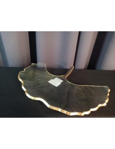 TALERZ PATERA SZKLANA LIŚĆ... 2