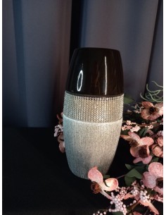 WAZON CERAMICZNY CZARNO...