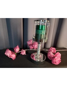 ŚWIECZNIK - LAMPION , METAL...