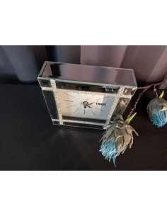 ZEGAR LUSTRZANE SREBRO ,... 2