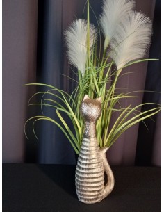 KOT CERAMICZNY ZŁOCONY... 2