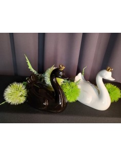 Skarbonka  łabędź z koroną,... 2