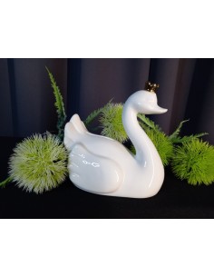 Skarbonka łabędź z koroną,...
