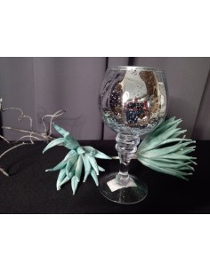 SREBRNY ŚWIECZNIK - KIELICH...