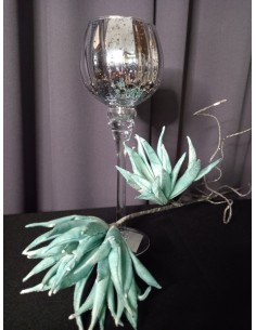 SREBRNY ŚWIECZNIK - KIELICH...