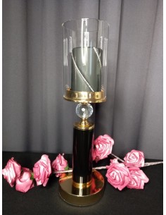 ŚWIECZNIK , LAMPION ZŁOTY -...