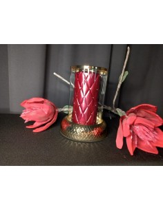 ŚWIECZNIK , LAMPION , ZŁOTY...