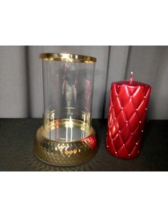 ŚWIECZNIK , LAMPION , ZŁOTY... 2