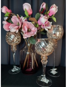 ŚWIECZNIK- KIELICH   RÓŻOWE... 2