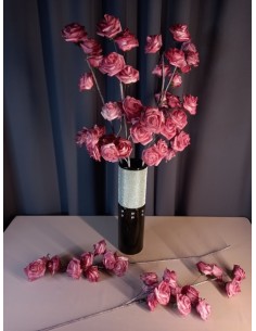 RÓŻE RÓŻOWE GAŁĄZKA DŁUGA -...